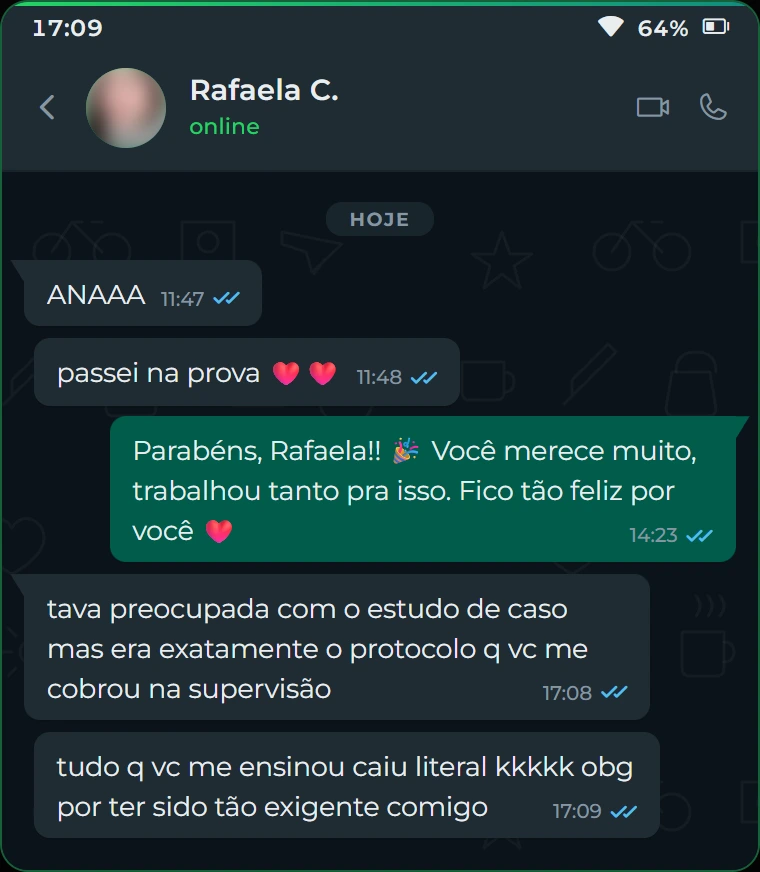 Depoimento de Rafaela C., QBA® Supervisora Técnica, Belo Horizonte/MG